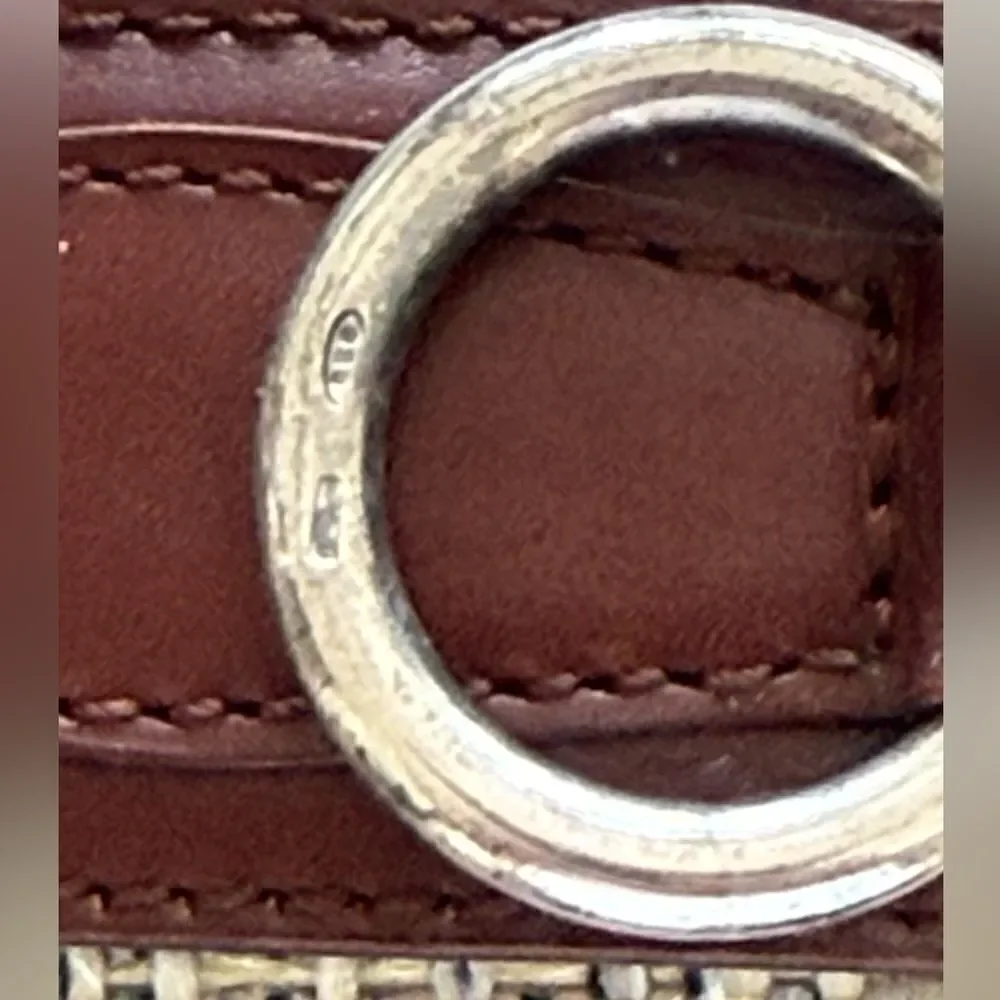 Vintage/New SS & leather Polo Ralph Lauren belt